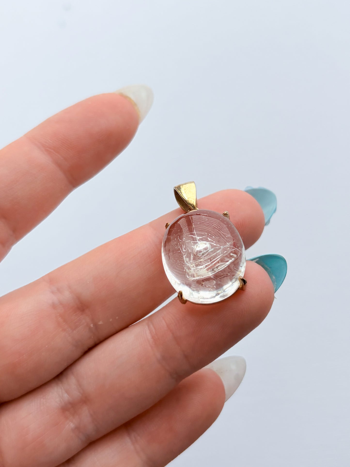 Enhydro Quartz - Pendant charm