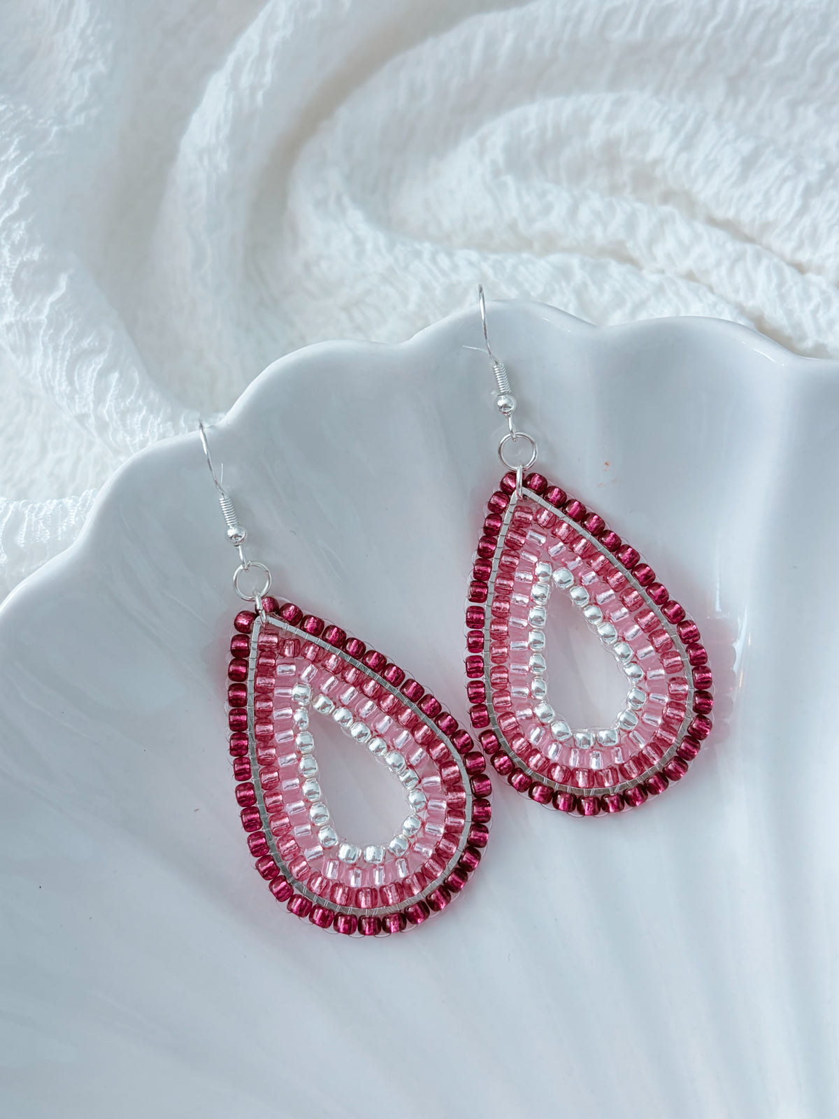 Rosalie - beaded earrings