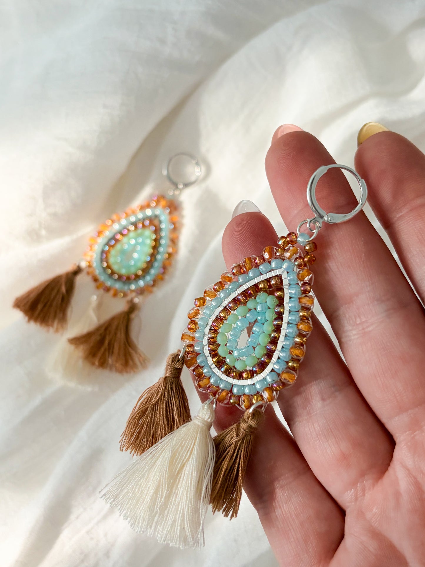 beaded Earrings “Spirit”