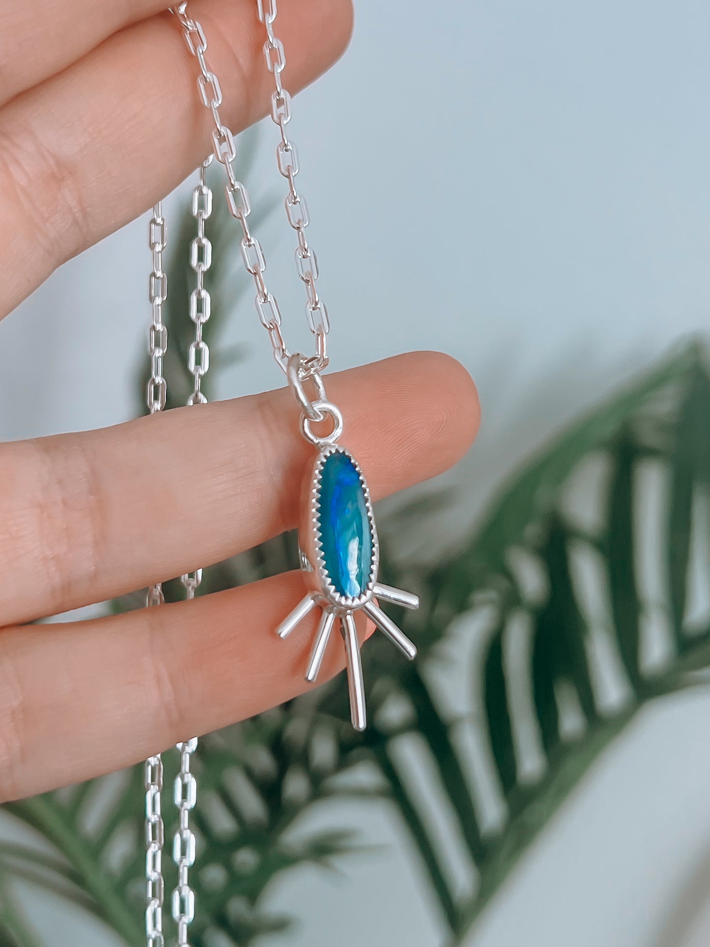 Australian Opal Stella Necklace