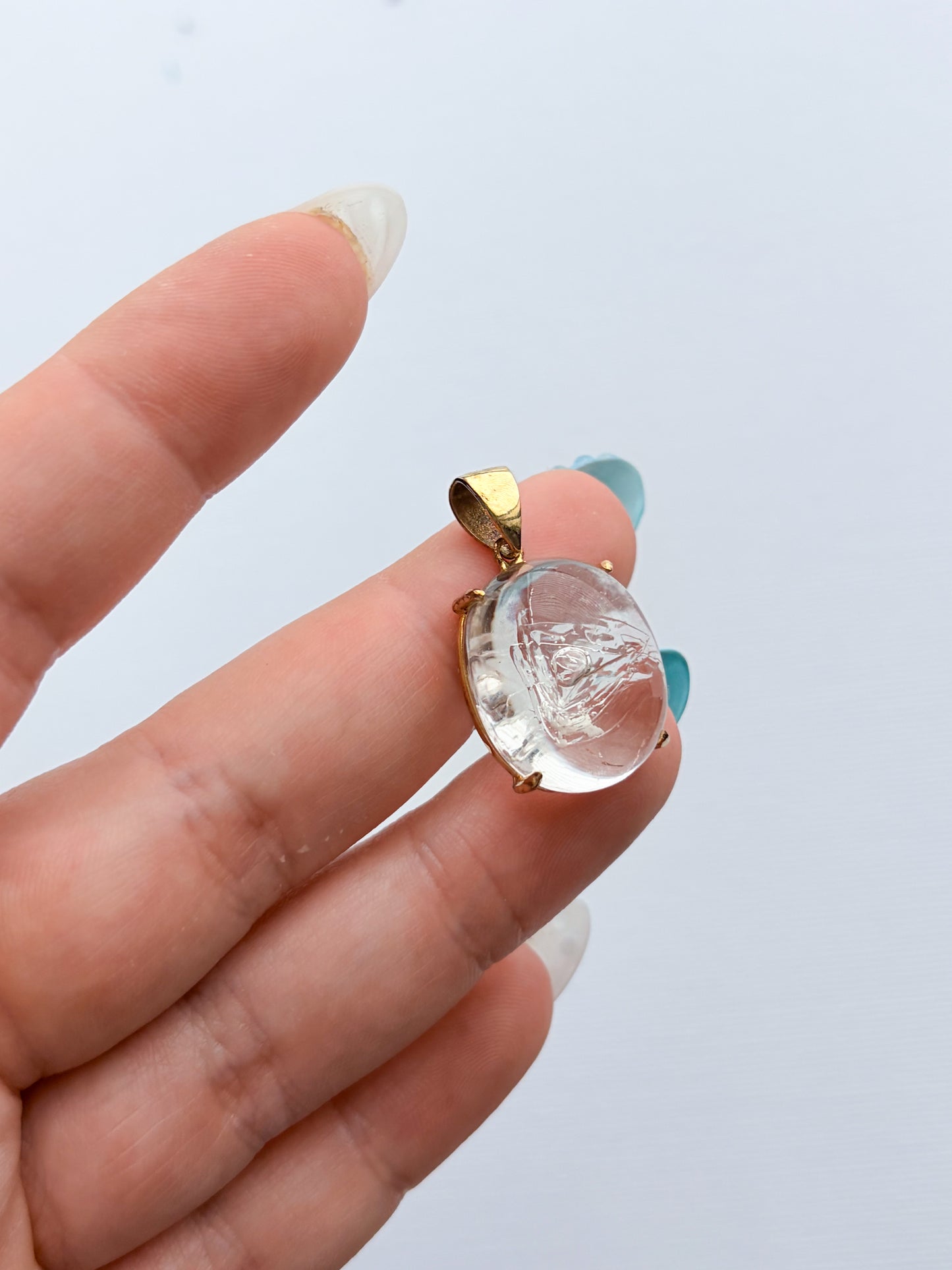Enhydro Quartz - Pendant charm