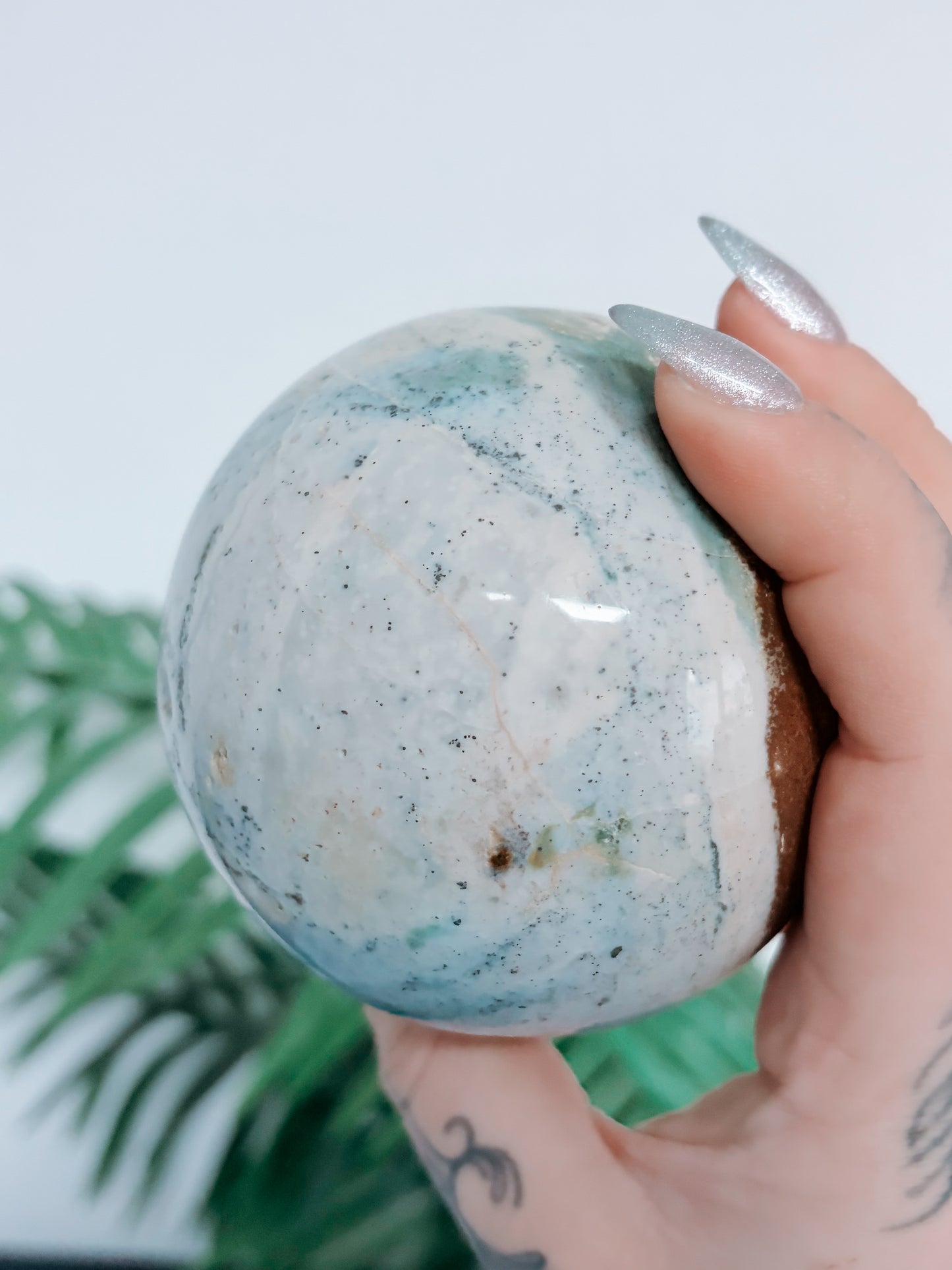 Sea Jasper Sphere