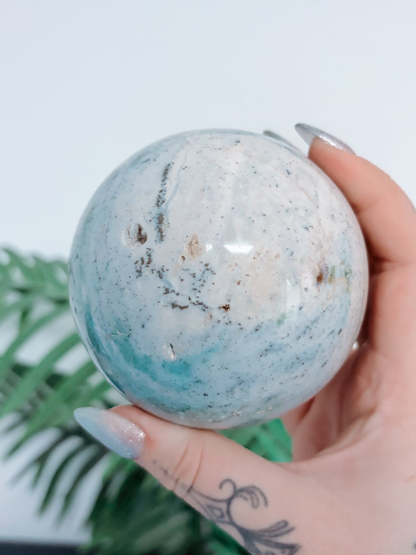 Sea Jasper Sphere