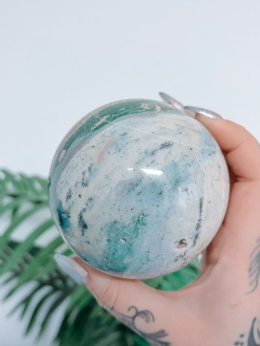 Sea Jasper Sphere