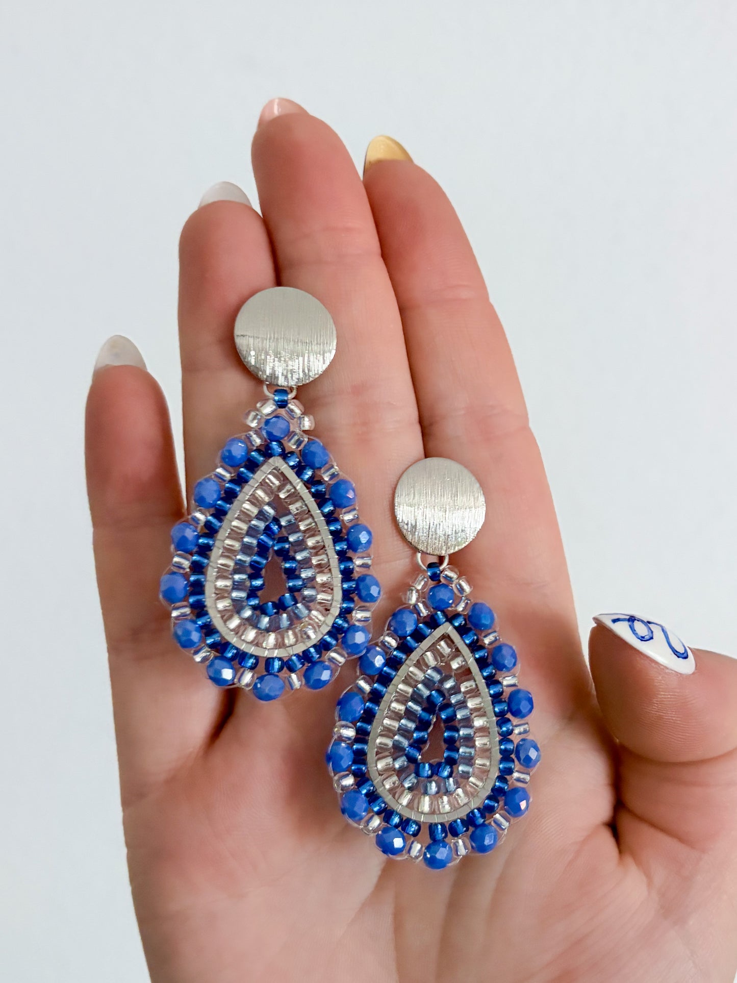 Beaded Earrings “skye”