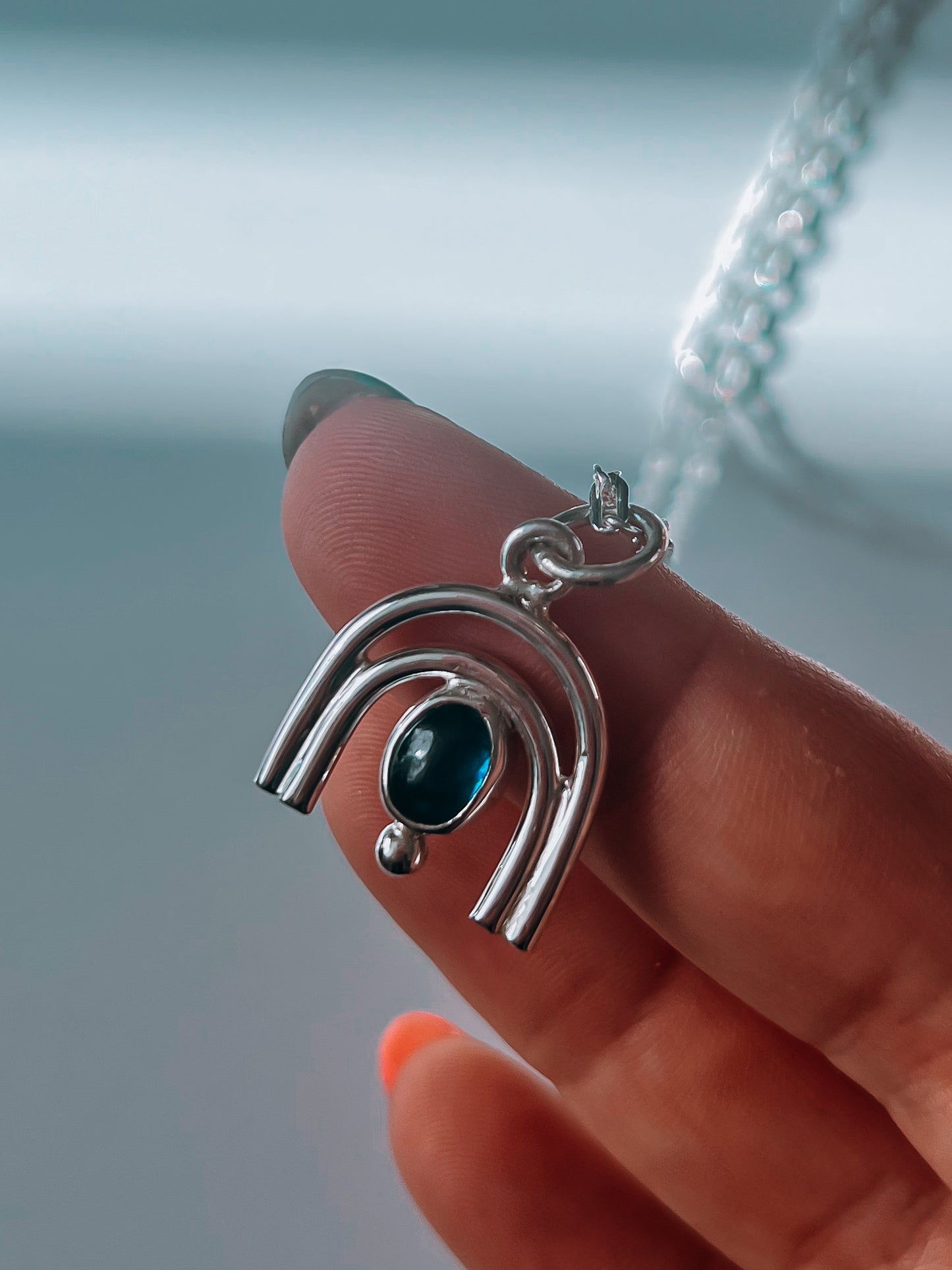 Kyanite “Iris” Necklace